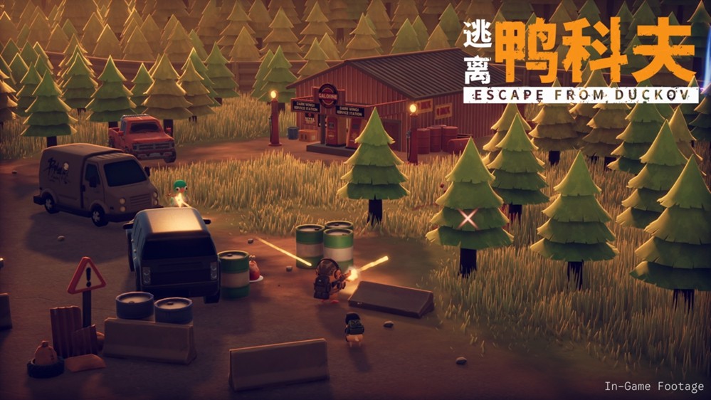 《逃离鸭科夫》10.16 发售！B 站爆火 “鸭鸭搜打撤”，生存 + 基地建设玩法太魔性